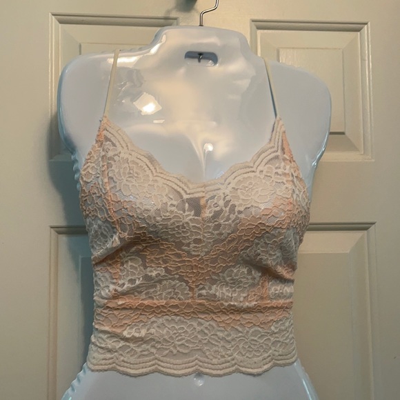 Fashion Nova Tops - 3/$22 Sheer lace fashion nova crop top
